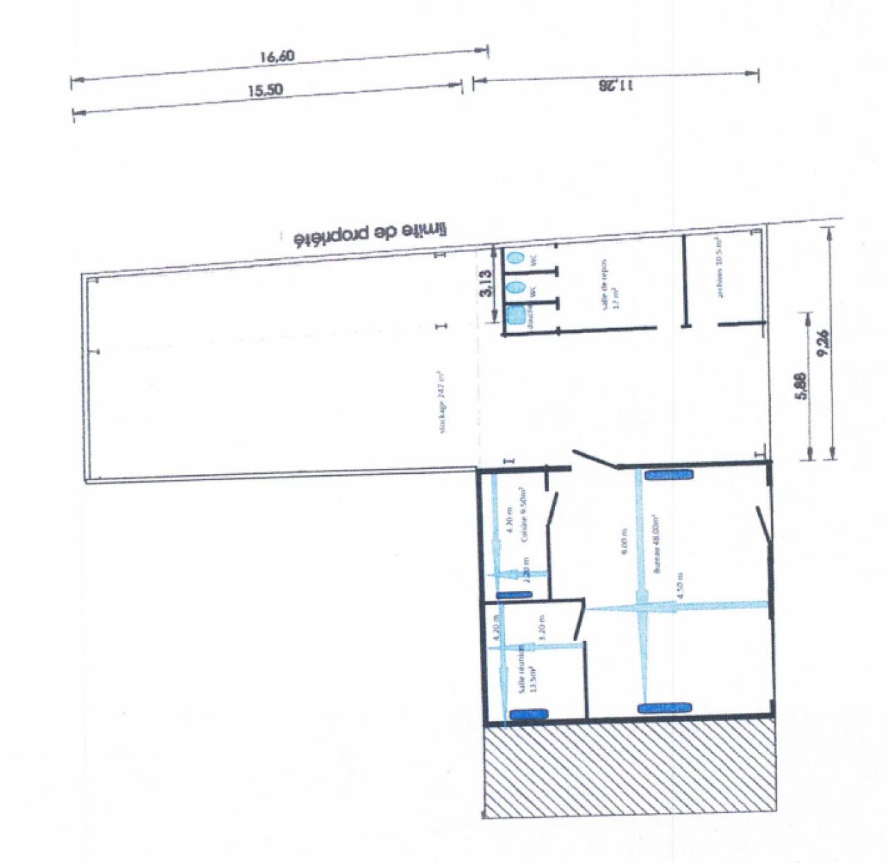 Local d'activité Seclin 350m² Location local d'activité Seclin Nord OLACT2114428 2